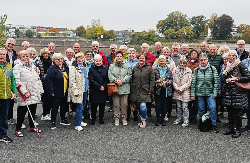 Jubiläum feiern auf der Mosel