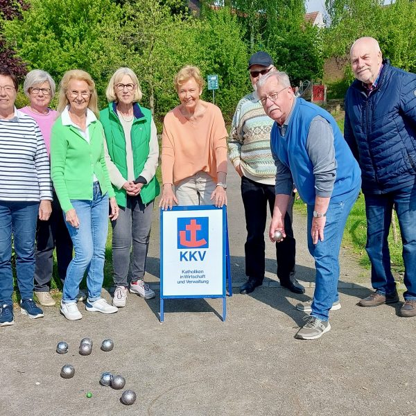 Miteinander eine ruhige Kugel schieben